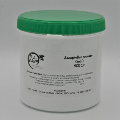 Ascophyllum nodosum – pot de 500g